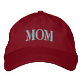 MAMA Letting Hat - Einfach bestickter Stil Bestickte Baseballkappe (Vorderseite)
