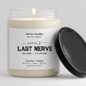 Mama letzte Nervenkitzel-Marke Quadratischer Aufkleber