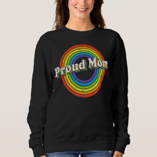Mama Lgbt Flag Lgbtq Lesbian Gay Bisexual Pri Sweatshirt