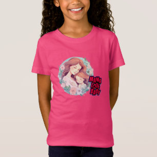 MAMA LIEBE BABY" Graphic T - Shirt - A Heartfelt B