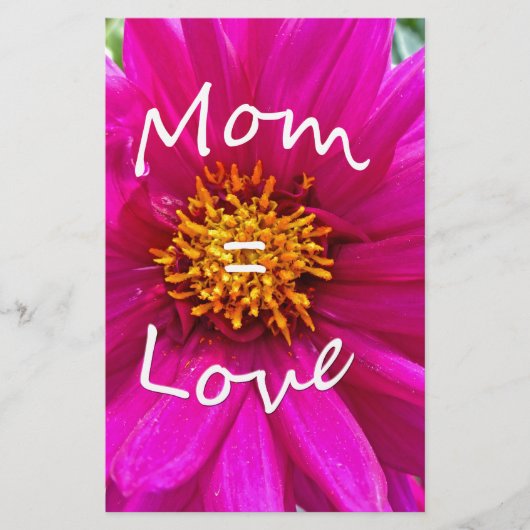 MAMA = LIEBE BRIEFPAPIER (Vorderseite)