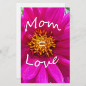 MAMA = LIEBE BRIEFPAPIER (Vorne/Hinten)