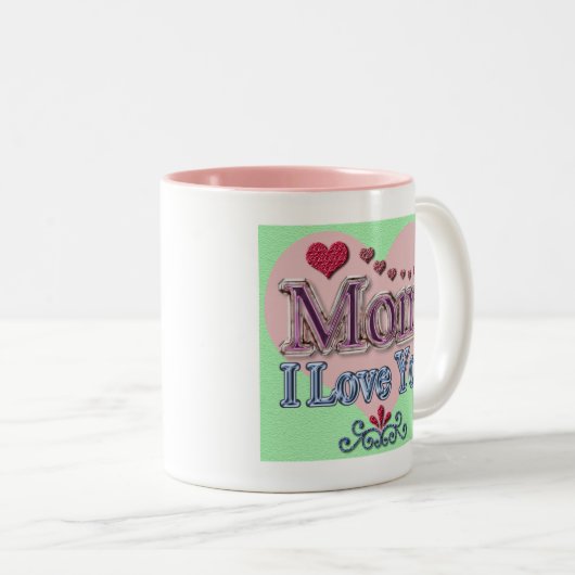 Mama (Liebe du) Tasse (VorderseiteRechts)