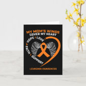 Mama Liebe Erinnerung Mutter Leukämie a Karte (Gelbe Blume)