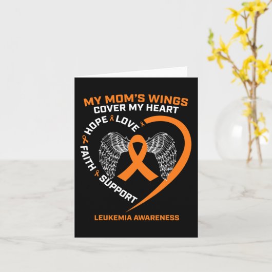 Mama Liebe Erinnerung Mutter Leukämie a Karte (Gelbe Blume)