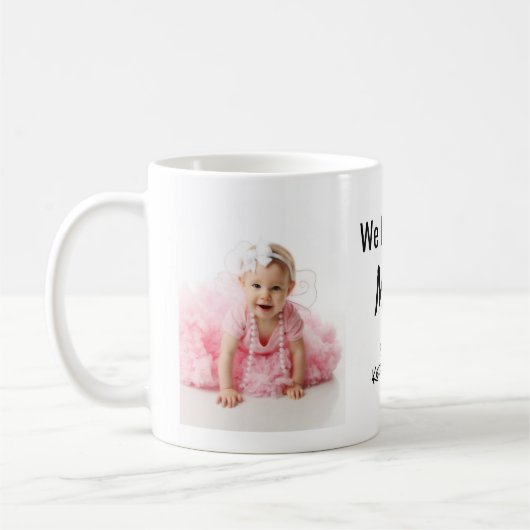 Mama Liebe Foto Kaffeetasse (Links)
