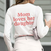 Mama Liebe ihre Tochter Tri-Blend Shirt