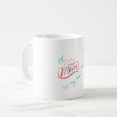 Mama Liebe Kaffeetasse (Vorderseite Links)