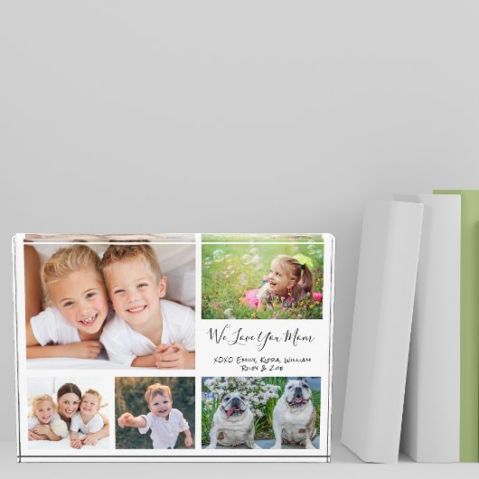 Mama Liebe Sie Collage Fotoblock