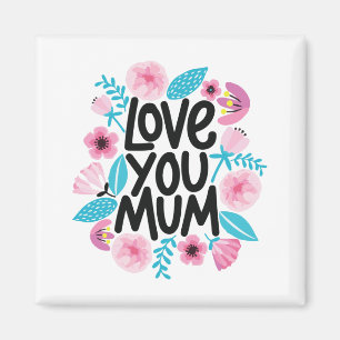 Mama Liebe Sie Mama Magnet