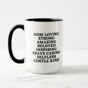 Mama Liebe Starkes Phantastisch Geliebtes Inspirie Tasse