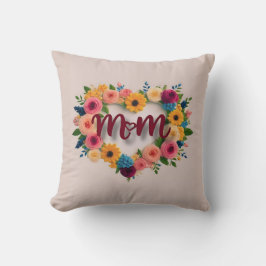 Mama Liebe Wreath - Throw Kissen