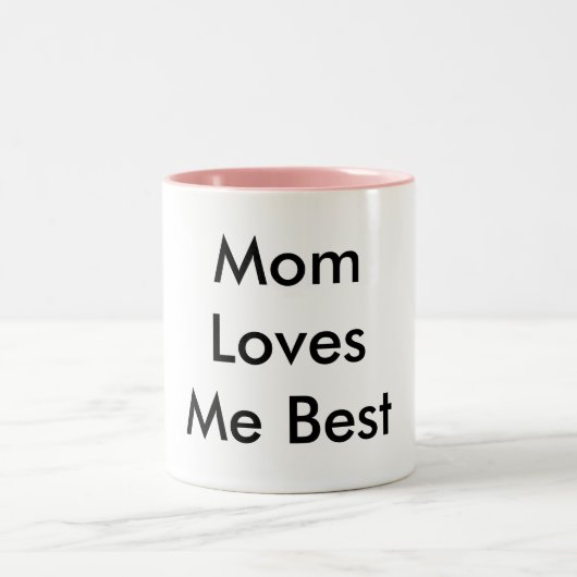 Mama-Lieben ich am besten, tut zur Tasse (Mittel)