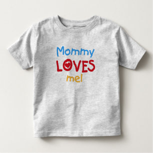Mama-Lieben ich Kleinkind T-shirt