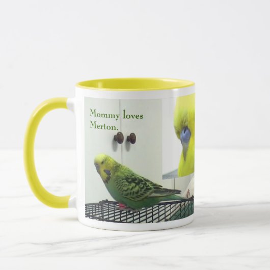 Mama-Lieben Merton. - Besonders angefertigt Tasse (Links)