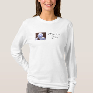 Mama Lieben Sie! T-Shirts Blue Iris Blume Tshirt L