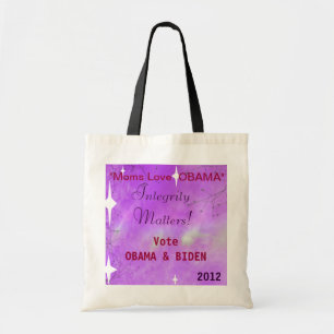 "Mama-LiebeObama" AbstimmungObamaTasche 2012 Tragetasche