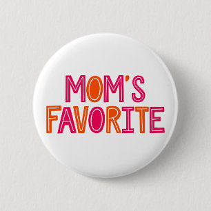 Mama Liebling. Button