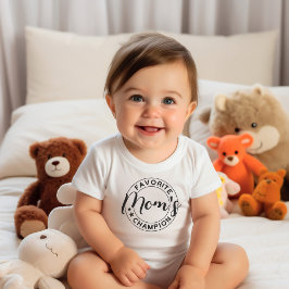 Mama Lieblingschampion Baby Strampler