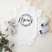 Mama Lieblingschampion Baby Strampler