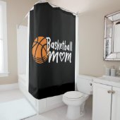Mama liebt Basketball Duschvorhang (Beispiel)
