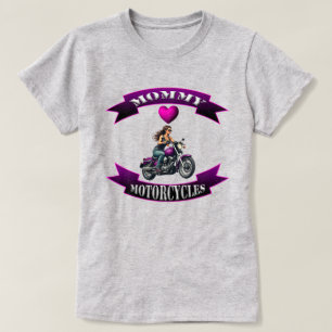 Mama liebt Motorräder T-Shirt