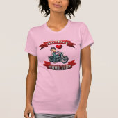 Mama liebt Motorräder T-Shirt (Vorderseite)