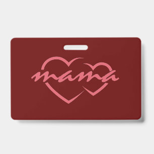 Mama liebt Muttertagsgeschenk für das beste MUTTER Ausweis