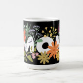 Mama liebte boho Blume Bouquet niedlich Kaffeetasse (Mittel)