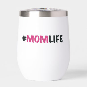 #MAMA LIFE 11OZ STEMLESS INSULATED WINE TUMBLER