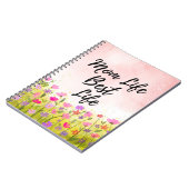 Mama Life Best Life Notizblock (Linke Seite)