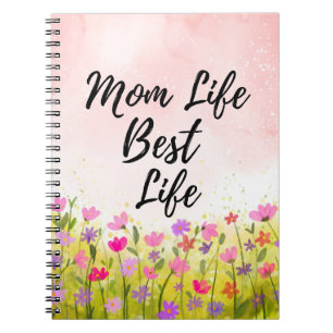 Mama Life Best Life Notizblock