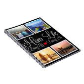 Mama Life Black Personalisiert Foto Notizblock (Rechte Seite)