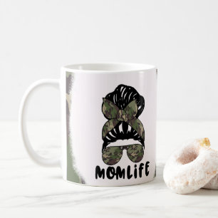 Mama Life Camouflage Camouflage Design Coffee Tass Kaffeetasse