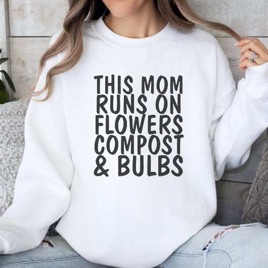 Mama Life Diese Mama läuft auf der Gartenarbeit we Sweatshirt