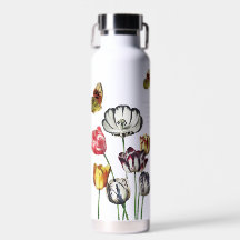 Mama Life Floral Butterfly Wasser Flasche