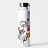 Mama Life Floral Butterfly Wasser Flasche (Rückseite)
