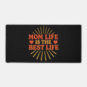 Mama Life ist das beste Leben Schreibtischunterlage (Vorderseite)