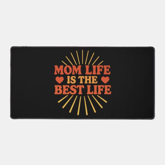 Mama Life ist das beste Leben Schreibtischunterlage (Vorderseite)