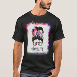 Mama Life Matching Family Liebe Gefärbte Krawatte T-Shirt