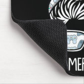 Mama Life Mthers-day Gaming Video-Game Controller Mousepad (Ecke)