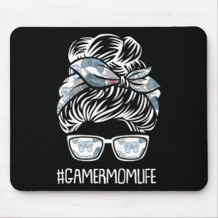 Mama Life Mthers-day Gaming Video-Game Controller Mousepad