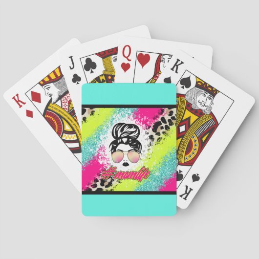 Mama Life Playing Cards Spielkarten (Rückseite)