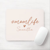 Mama Life - Rustikale Gestaltung Mousepad (Mit Mouse)