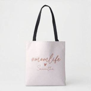 Mama Life - Rustikale Gestaltung Tasche