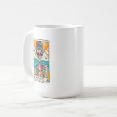 Mama Life Skeleton Tarot Card Kaffeekarte Tasse (Vorderseite Links)