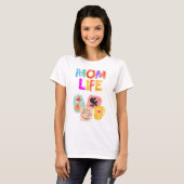 MAMA LIFE T - Shirt - Freude am Design der Mutters (Vorne ganz)