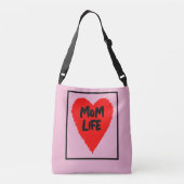 MAMA LIFE TASCHE PINK PURT (Rückseite)