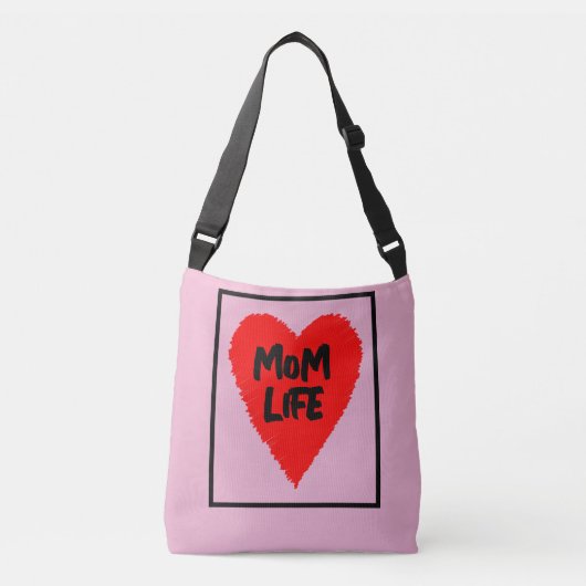 MAMA LIFE TASCHE PINK PURT (Vorderseite)