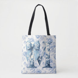 Mama Light Blue Chinoiseries Large Shoulle Tasche